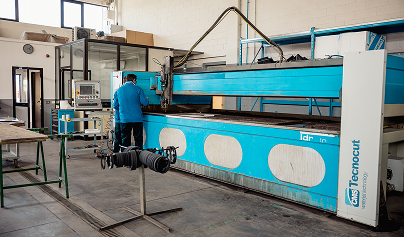 Taijet | Waterjet, fresatura e trattamenti per metalli | Parco macchine Taijet | Waterjet, fresatura e trattamenti per metalli | Parco macchine